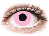 Gelflex, CRAZY LENS - Barbie Pink - Tageslinsen ohne Stärke (2 Linsen)