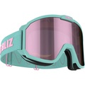 Bliz Skibrille Rave - Matt Mint, Brown w Pink Multi