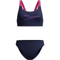 SPEEDO SOLID BOOM LEADERBACK Bikini Set Damen