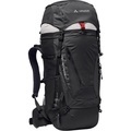 VAUDE Asymmetric 42+8, black Trekkingrucksack