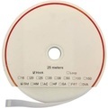 Fastech HOOK HM PS-A69M Klettband zum Aufkleben Haftteil (L x B) 25000 mm x 25 mm Weiß 25 m