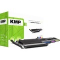KMP Toner Kombi-Pack ersetzt Samsung CLT-P4072C, CLT-K4072S, CLT-C4072S, CLT-M4072S, CLT-Y4072S Kompatibel Schwarz,
