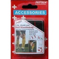 Fastech 693-330 Klettband mit Gurt Haft- und Flauschteil (L x B) 400 mm x 20 mm Rot/Schwarz 2 St.
