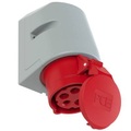PCE, PCE 115-6tt CEE Wandsteckdose 16 A 5polig 400 V
