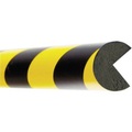Moravia 422.19.099 MORION-Prallschutz Kreis - Kantenschutz schwarz (Ø x L) 40 mm x 1000 mm