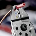 Knipex 97 21 215 Crimpzange Isolierte Kabelschuhe, Isolierte Steckverbinder 0.75 bis 6 mm²