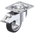 Blickle 359240 Stahlblech-Lenkrolle, Ø 80 mm mit Feststeller Ausführung (allgemein) Lenkrolle mit Feststeller