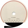 Fastech T0202599990225 Klettband zum Aufkleben Flauschteil (L x B) 25000 mm x 25 mm Schwarz 25 m
