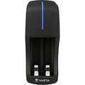 Varta Mini Charger + 2 Stück 2100 mAh / AA / R2U Batterien
