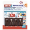 Tesa, tesa Powerstrips® Vario Gardinenhaken Braun 58047-02-01 tesa Inhalt: 1 Pckg.