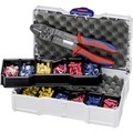 Knipex 97 90 26 Crimpzangen-Set 301teilig Isolierte Kabelschuhe, Isolierte Steckverbinder 1.5 bis 6 mm²