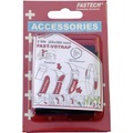 Fastech 688-360K Klettband mit Gurt Haft- und Flauschteil (L x B) 360 mm x 25 mm Schwarz 2 St.