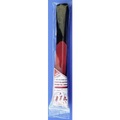 Fastech 924-330-Mod Klettband mit Gurt Haft- und Flauschteil (L x B) 1 m x 25 mm Schwarz, Rot 1 St.