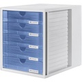 HAN 1450-64 Schubladenbox Grau DIN A4 Anzahl der Schubfächer: 5