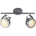 Brilliant, Deckenleuchte Rider in Betonoptik, 2-flammig