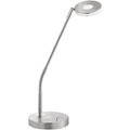 Fischer & Honsel Dent 50062 LED-Tischlampe 6 W Nickel (matt), Chrom