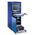 Thur-Metall PC-Schrank 84838501 Hellblau (B x H x T) 605 x 1600 x 723 mm