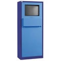Thur-Metall PC-Schrank 82469501 Hellblau (B x H x T) 750 x 1800 x 400 mm