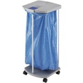 Hailo, Hailo Müllsackständer-Set ProfiLine WS mit 250 blauen Wertstoffsäcken Gestell 1 x 120 l, HxBxT 1000 x 430 x 450 mm fahrbar
