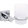 Zahnputzbecher Klebstoff hukk tesa 40257-00000-00 Chrom (glänzend), Weiß (satiniert)