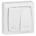 Legrand Jalousie-Schalter/-Taster Oteo Weiß 086013