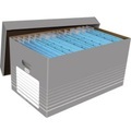 Elba Umzugskarton 100333273 370 mm x 322 mm x 622 mm Wellpappe Grau, Weiß 1 St.