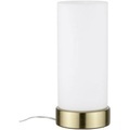 Paulmann Tischleuchte Pinja messing/opal