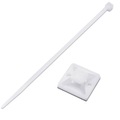 TRU COMPONENTS, TRU COMPONENTS Kabelbefestigungs-Set, T1904CA038 Kabelbinder-Sortiment 100 mm Natural 20 Teile