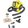 Kärcher WD 1 Compact Battery Set - Mehrzwecksauger (Schwarz/Gelb)