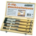 BRÜDER MANNESMANN, 4-tlg. Stechbeitel-Satz Brüder Mannesmann M66104