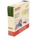 Fastech Klettband zum Aufnähen Haft- und Flauschteil (L x B) 10 m x 25 mm Grün 10 m