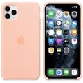 Apple iPhone 11 Max Silicone Case Silikon Case Apple iPhone 11 Pro Max Grapefruit