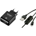 VOLTCRAFT QCP-3000 USM USB-Ladegerät Passend für: Raspberry Pi Ausgangsstrom (max.) 3000 mA 1 x USB 2.0 Stecker Micro-B