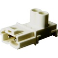 Adels-Contact 146052V9 Netz-Steckverbinder Stecker, gerade Gesamtpolzahl: 2 16 A Weiß 200 St.