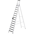 Günzburger Steigtechnik 41514 Aluminium Stufen-Stehleiter Arbeitshöhe (max.): 5.5 m