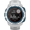 Garmin Instinct Solar GPS-Uhr (Weiß)