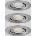 Paulmann EBL Nova mini Coin 94295 LED-Einbauleuchte 4.00 W Warm-Weiß Eisen