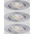 Paulmann EBL Nova mini Coin 94297 LED-Einbauleuchte 4.00 W Warm-Weiß Aluminium