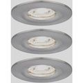 Paulmann EBL Nova mini Coin 94301 LED-Einbauleuchte 4.00 W Warm-Weiß Eisen