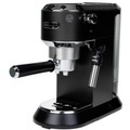 DELONGHI, DeLonghi DeLonghi Siebträgermaschine Dedica EC 685.BK Schwarz Espressomaschine mit Siebträger Schwarz 1350 W E.S.E. Pad