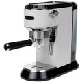 DELONGHI, DeLonghi DeLonghi Siebträgermaschine Dedica EC 685.W Weiss Espressomaschine mit Siebträger Weiß 1350 W E.S.E. Pad