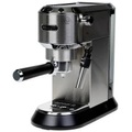 DELONGHI, DeLonghi DeLonghi Siebträgermaschine Dedica EC 685.M Silber Espressomaschine mit Siebträger Silber 1350 W E.S.E. Pad