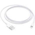 Apple iPad/iPhone/iPod/MacBook Datenkabel/Ladekabel [1x Apple Lightning-Stecker - 1x USB 2.0 Stecker A] 1.00 m Weiß