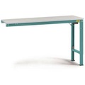 Manuflex LU8096.5021 ESD-Arbeitstisch UNIVERSAL Spezial Anbautisch mit Kunststoffplatte, BxTxH = 1750 x 1000 x 728-1028