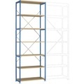 Manuflex RP1614.5007 Fachbodenregal-Grundmodul (B x H x T) 1030 x 3000 x 700 mm Holzboden
