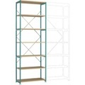 Manuflex RP1606.5021 Fachbodenregal-Grundmodul (B x H x T) 1030 x 3000 x 400 mm Holzboden