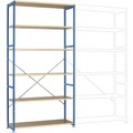 Manuflex RP1336.5007 Fachbodenregal-Grundmodul (B x H x T) 1280 x 2000 x 700 mm Holzboden