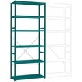 Manuflex RP1251.5021 Fachbodenregal-Grundmodul (B x H x T) 1030 x 2500 x 300 mm Stahlboden