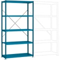 Manuflex RP1054.5012 Fachbodenregal-Grundmodul (B x H x T) 1030 x 2000 x 600 mm Stahlboden