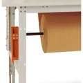 Manuflex AS1203.2001 Rollen-Achssatz für PACKPOOL Packtische Breite = 2000 mm, Länge x Ø = 1630 x 24 mm